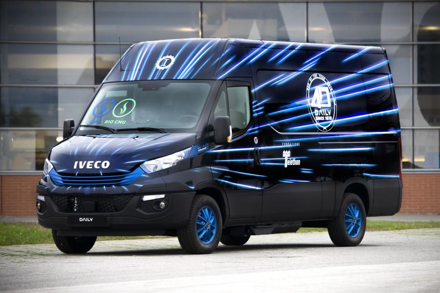 Iveco Daily 35-NP Blue Power Van 40 Years by Garage Italia Customs '2018